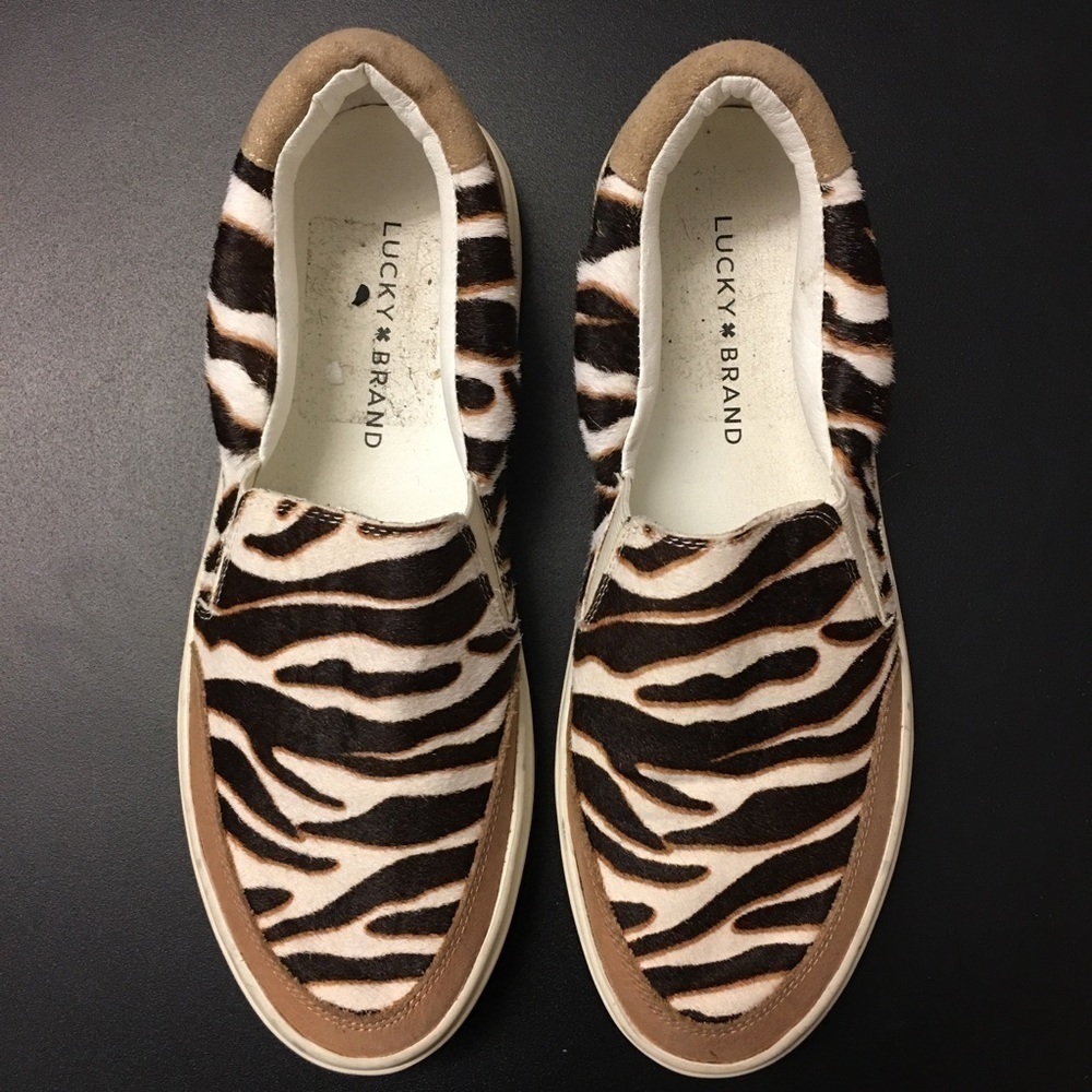 NEW LUCKY BRAND Takato Platform Slip-On Sneaker Sizer 8.5